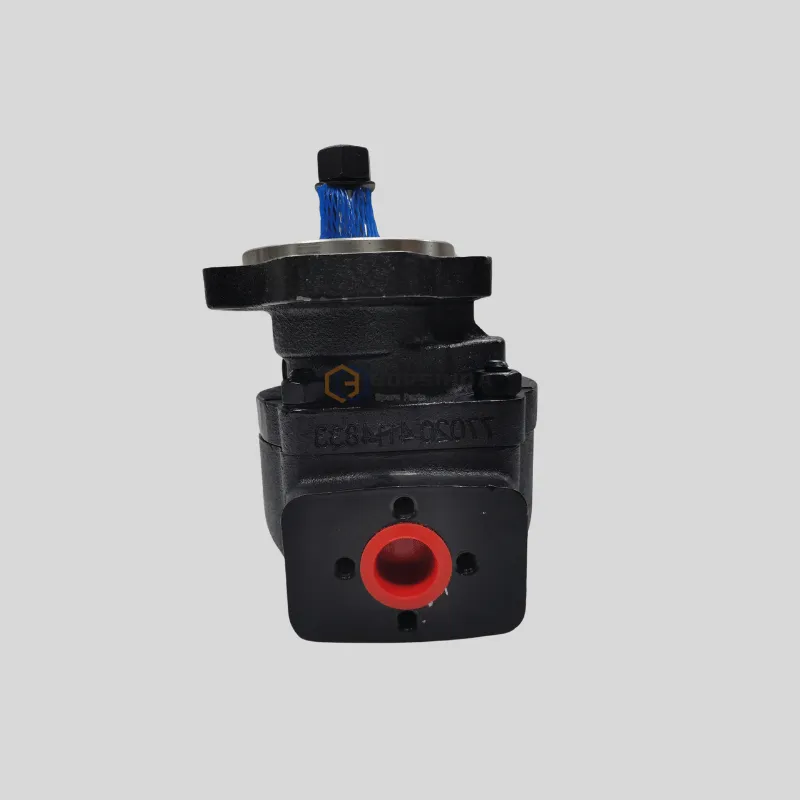 Excavator hydraulic fan motor